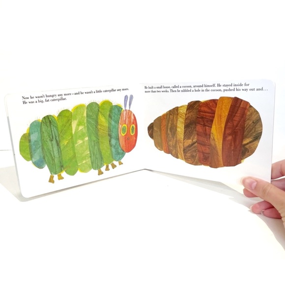 Scholastic The Very Hungry Caterpillar Children’s Book Interactive Hardcover Fun - Picture 2 of 7